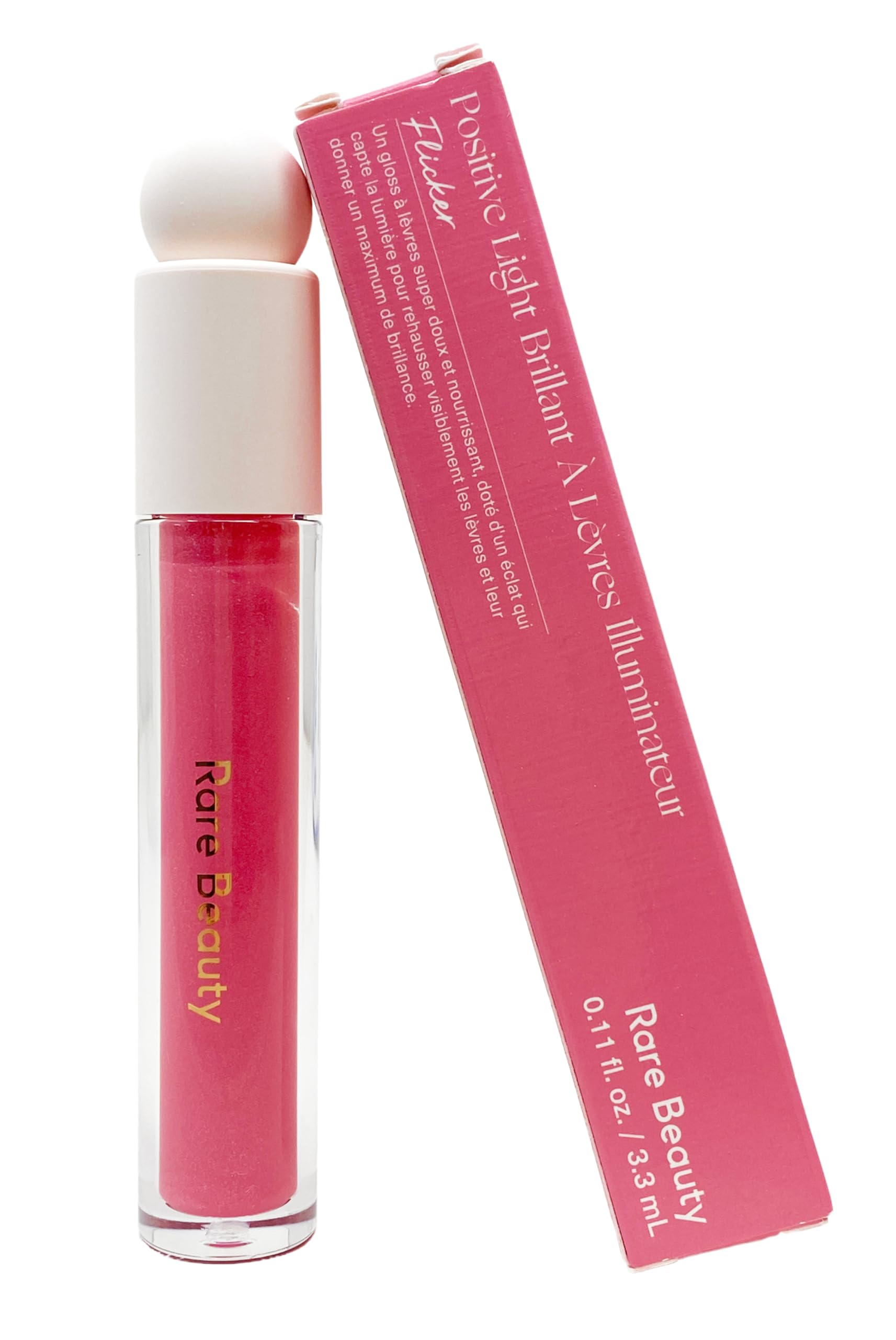 Rare Beauty Positive Light Luminizing Lip Gloss - Brightening Lip Gloss for Everyday Wear with Flicker Highlight